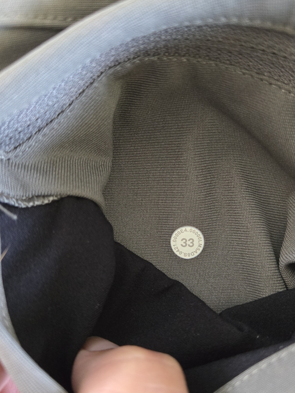 Lululemon ABC Pant Slim Men's Casual Pants Size 33/28" Inseam Warpstreme Gray - Picture 9 of 9
